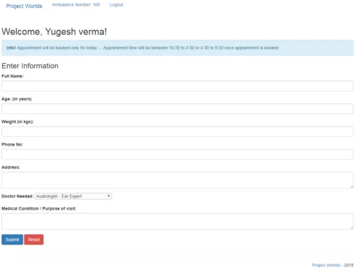 hospital management system in php