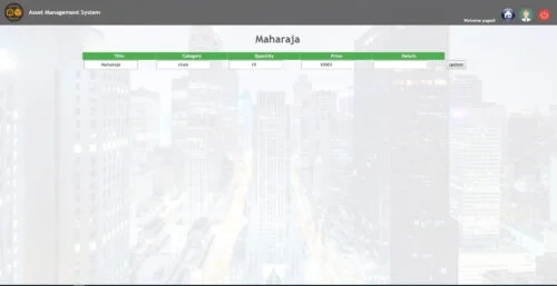 Asset Management System Project in php - Image 5