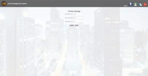 Asset Management System Project in php - Image 4