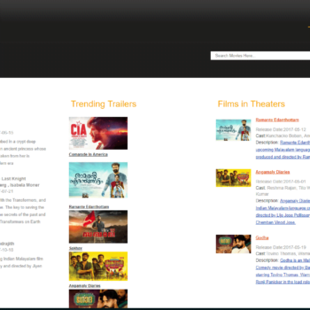 Online Movie Ticket Booking System in php