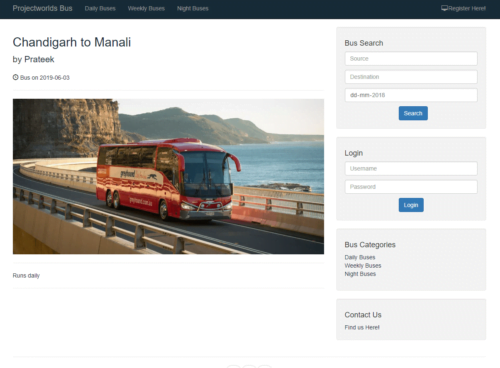 online bus booking system in php