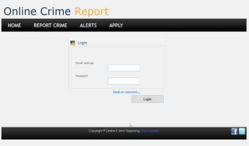 crime management system login