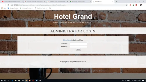 Online Hotel Management System In PHP - Image 2