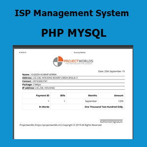 ISP Management System