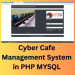 Cyber Cafe Management System in PHP MYSQL