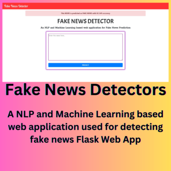 Fake News Detection using Machine Learning NLP
