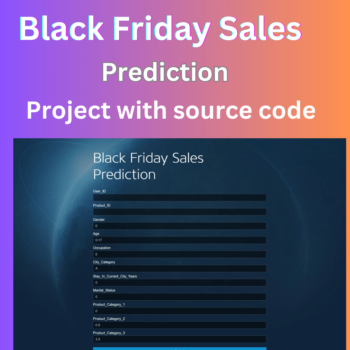 black friday sales prediction