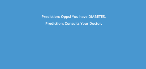 Diabetes Prediction using Machine Learning Project Code