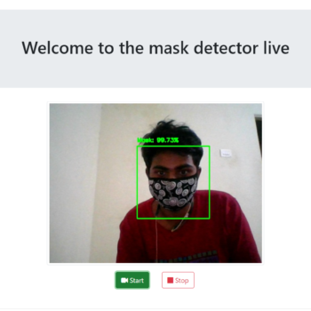 Live Face Mask Detection Project in Machine Learning