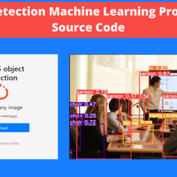 Object detection Python Machine Learning Web App