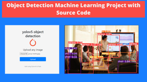 Object detection Python Machine Learning Web App