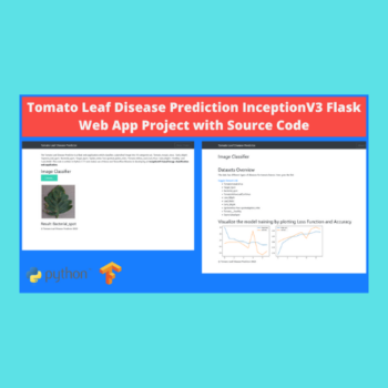 Tomato Leaf Disease Prediction CNN Python Flask Project