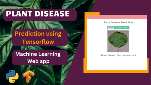 Plant Disease Prediction using CNN Flask Web App