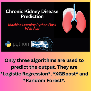 Chronic kidney disease prediction Flask web app