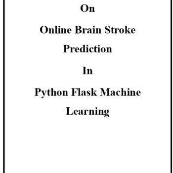 Brain Strock Prediction Python Machine Learning Project Report