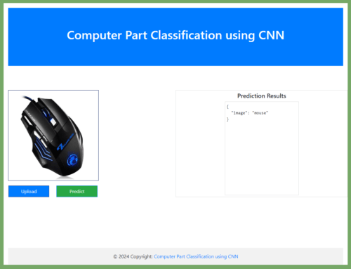 Computer Parts Classification Using CNN