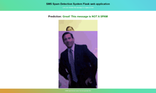 SMS Spam Detection Machine Learning Project