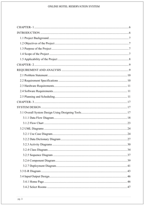 Hotel Reservation System Python Django Project Report - Image 2