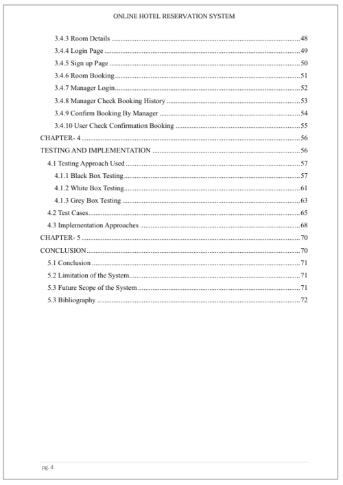 Hotel Reservation System Python Django Project Report - Image 3