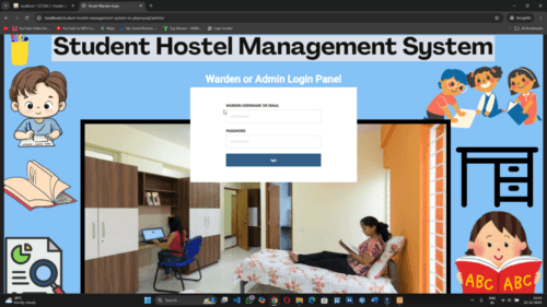 Online Student Hostel Management System