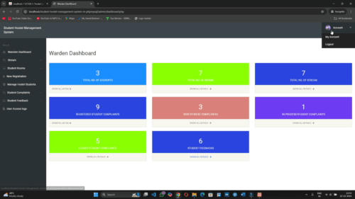Online Student Hostel Management System PHP & MySQL - Image 11