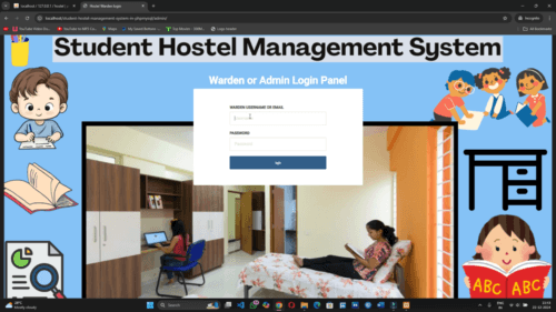 Online Student Hostel Management System PHP & MySQL - Image 3