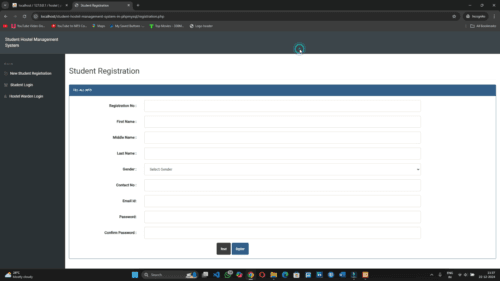 Online Student Hostel Management System PHP & MySQL - Image 4