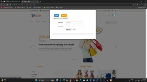 Complete Online Shopping Website in PHP & MySQL - Final Year Project - Image 10