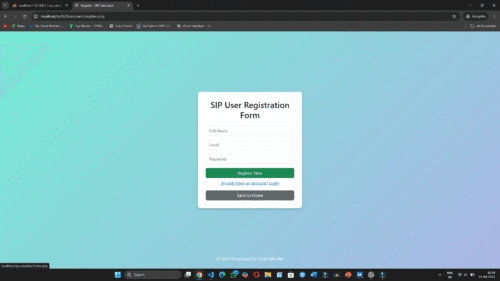 Online Sip Calculator Project  in php mysql - Image 9