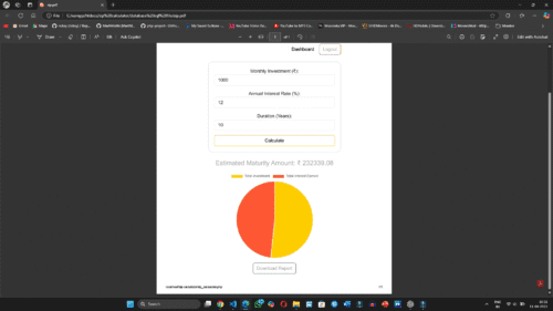 Online Sip Calculator Project  in php mysql - Image 6