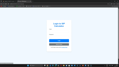 Online Sip Calculator Project  in php mysql - Image 7