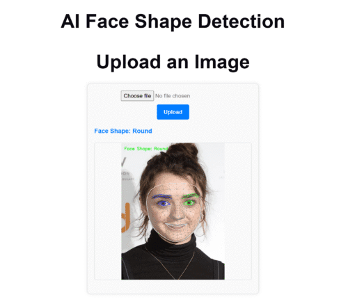 Ai Face Shape Detection Project Python - Image 2