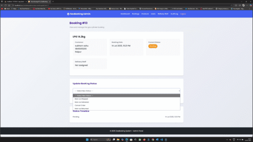 Online Gas Booking System Using PHP and MySQL - Image 8
