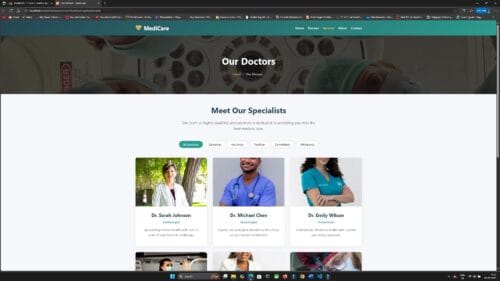 Doctor Appointment Booking System Project in PHP - Image 4