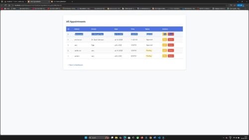 Doctor Appointment Booking System Project in PHP - Image 18